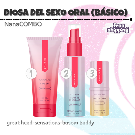 NanaCOMBO4: Diosa del Sexo Oral (Básico)