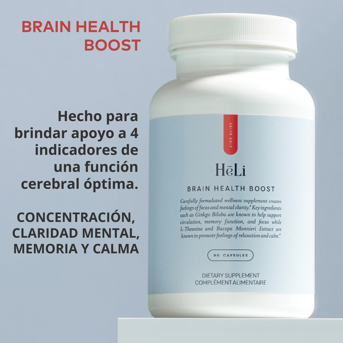 HēLi Brain Health Boost (59) - OUTLET