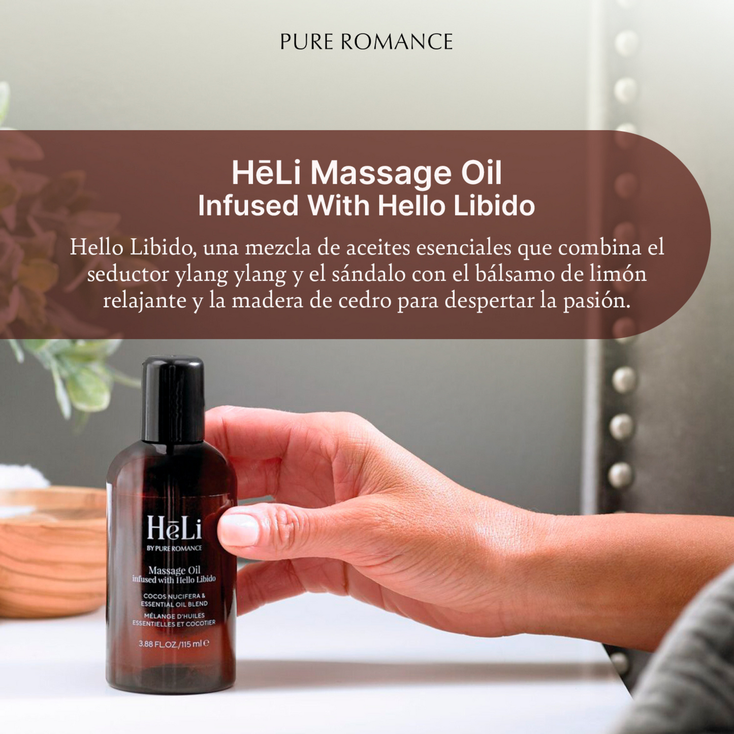 HēLi Massage Oil Infused With Hello Libido (57) - Fiestas by Nana, LLC