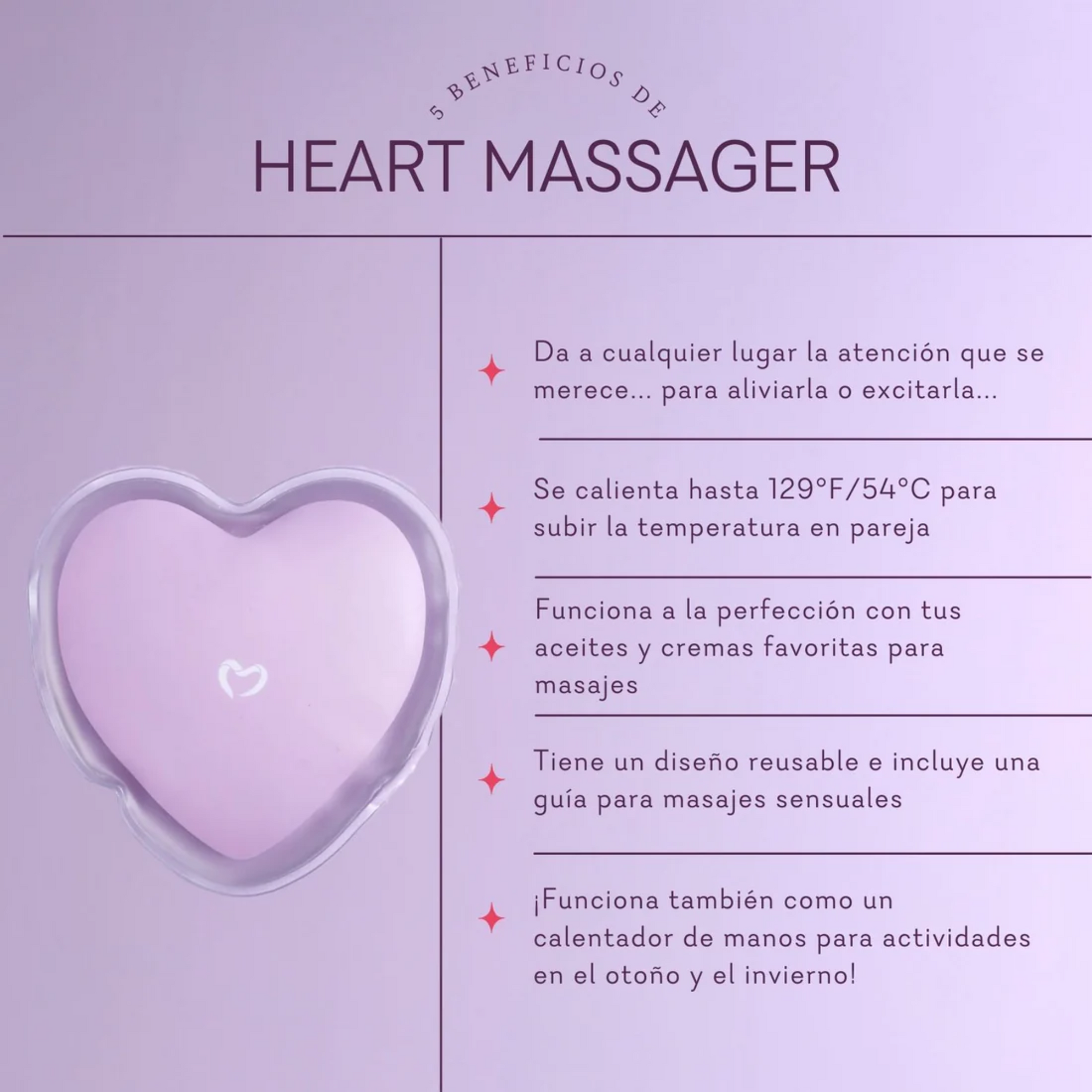 Heart Massager (211) - OUTLET - Fiestas by Nana, LLC