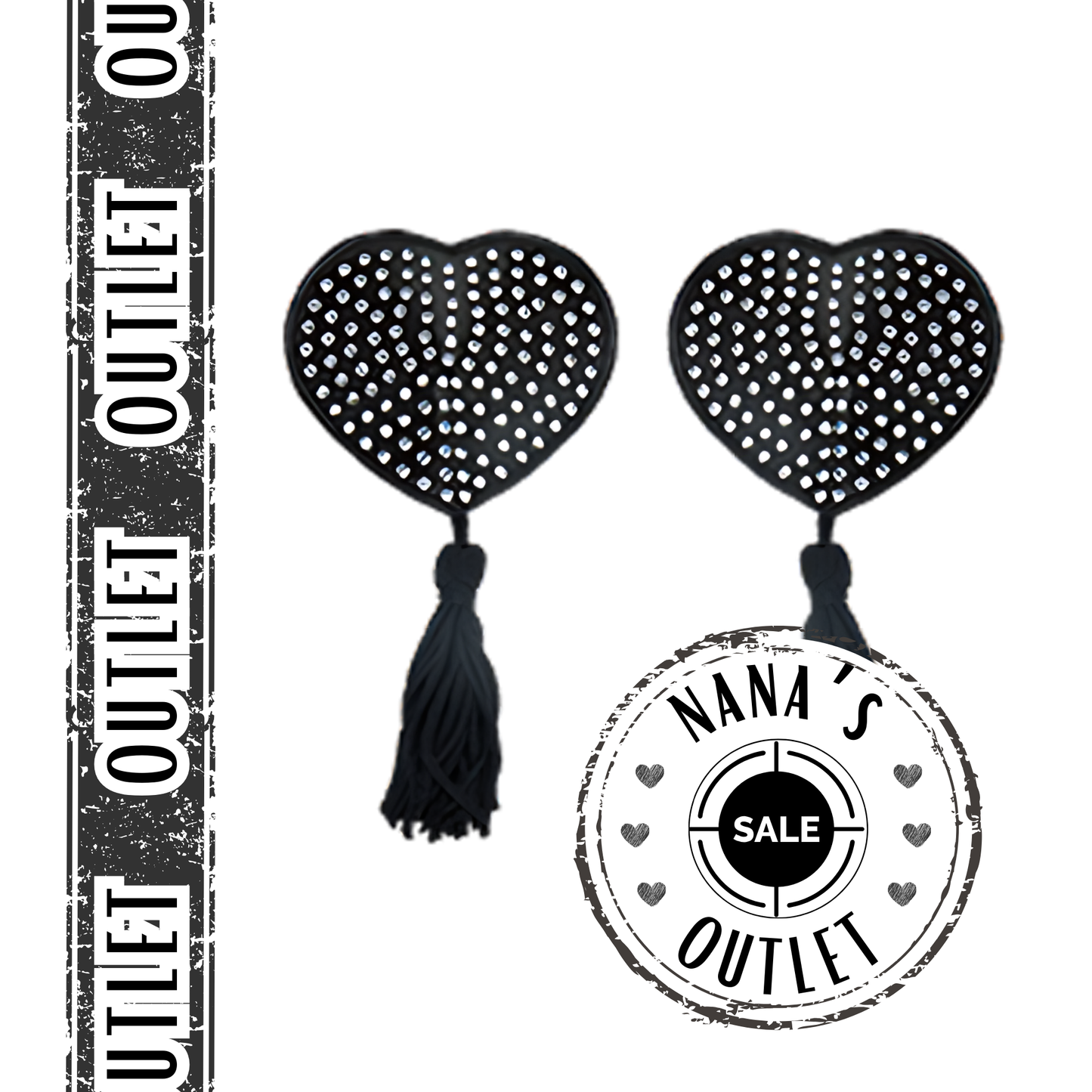 Heartbreaker Tassels (96) - OUTLET