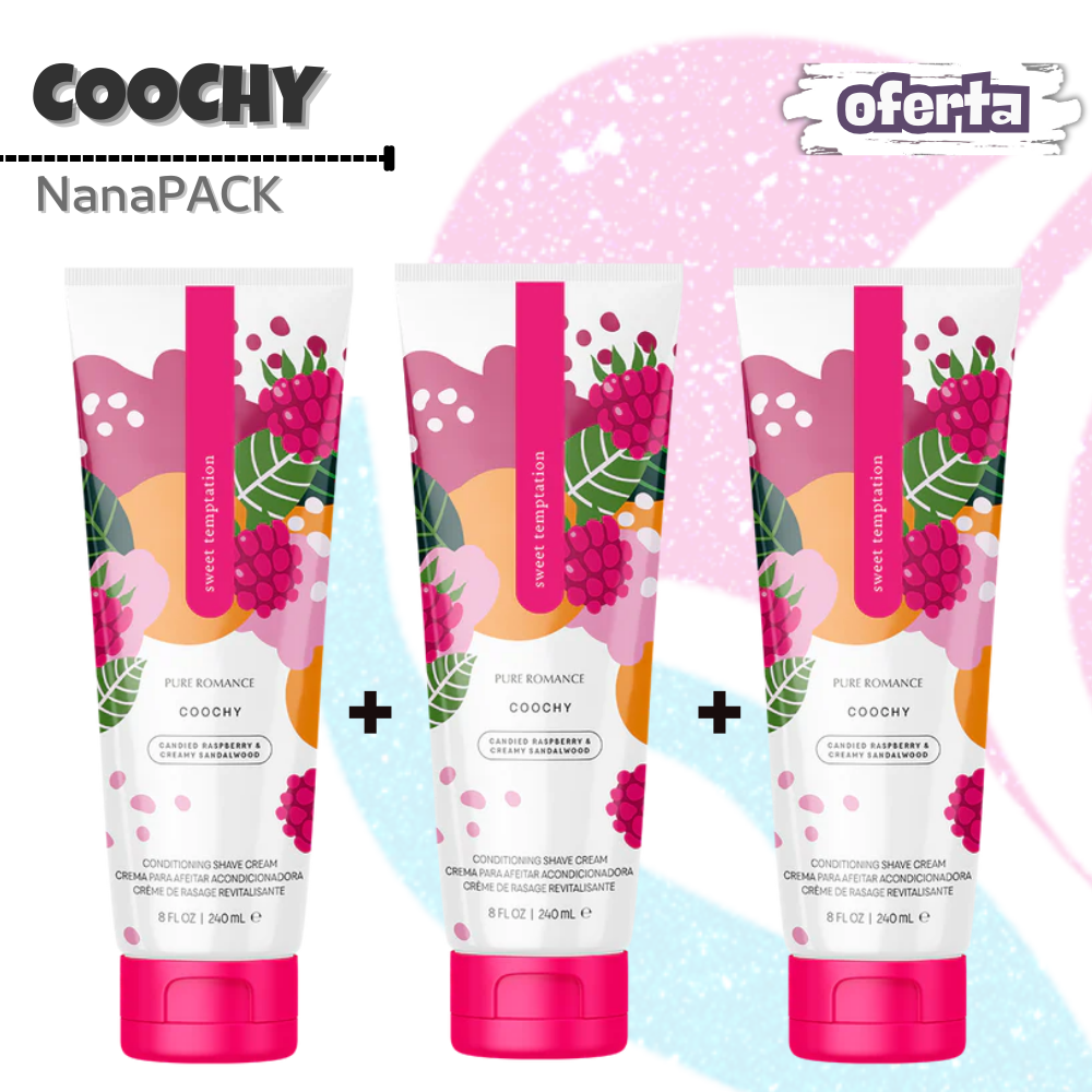 Con Coochy, obtén un afeitado suave y sedoso sin irritaciones, y disfruta de la versatilidad de un producto que cuida tanto tu piel como tu cabello. ¡Transforma tu rutina de afeitado en una experiencia de lujo y dale a tu piel el tratamiento que merece!