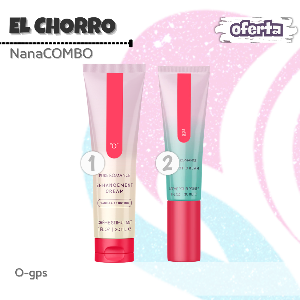 NanaCOMBO12: Crema para el punto G y potenciador de placer para orgasmos intensos y experiencias inolvidables, tanto para hombres como para mujeres.