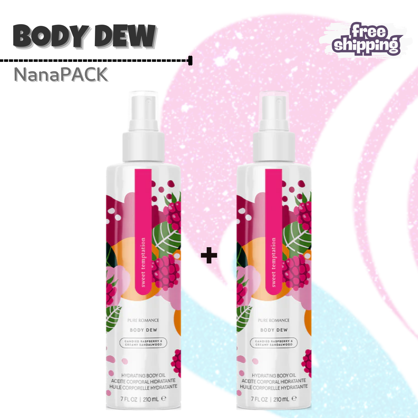 Body Dew PACK (3) - Variety