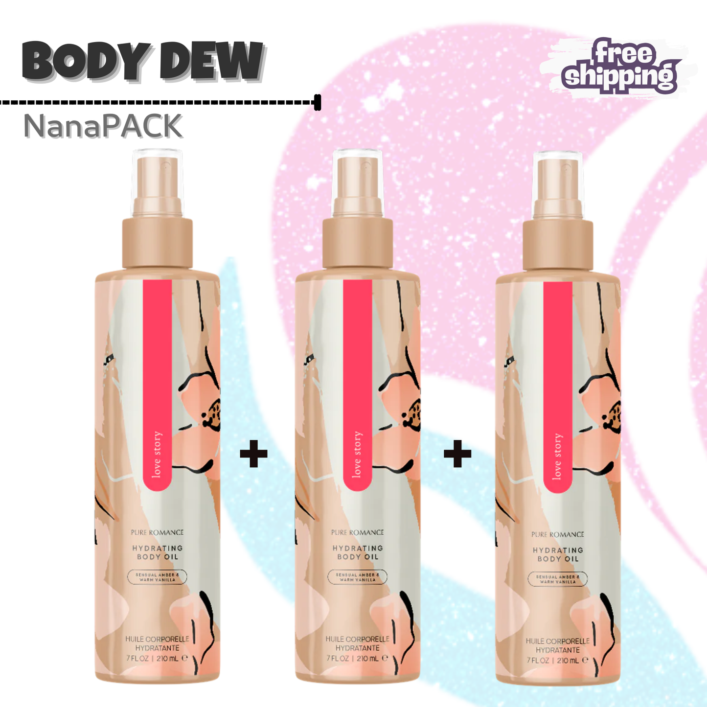 NanaPACK Body Dew (3) - Variedad