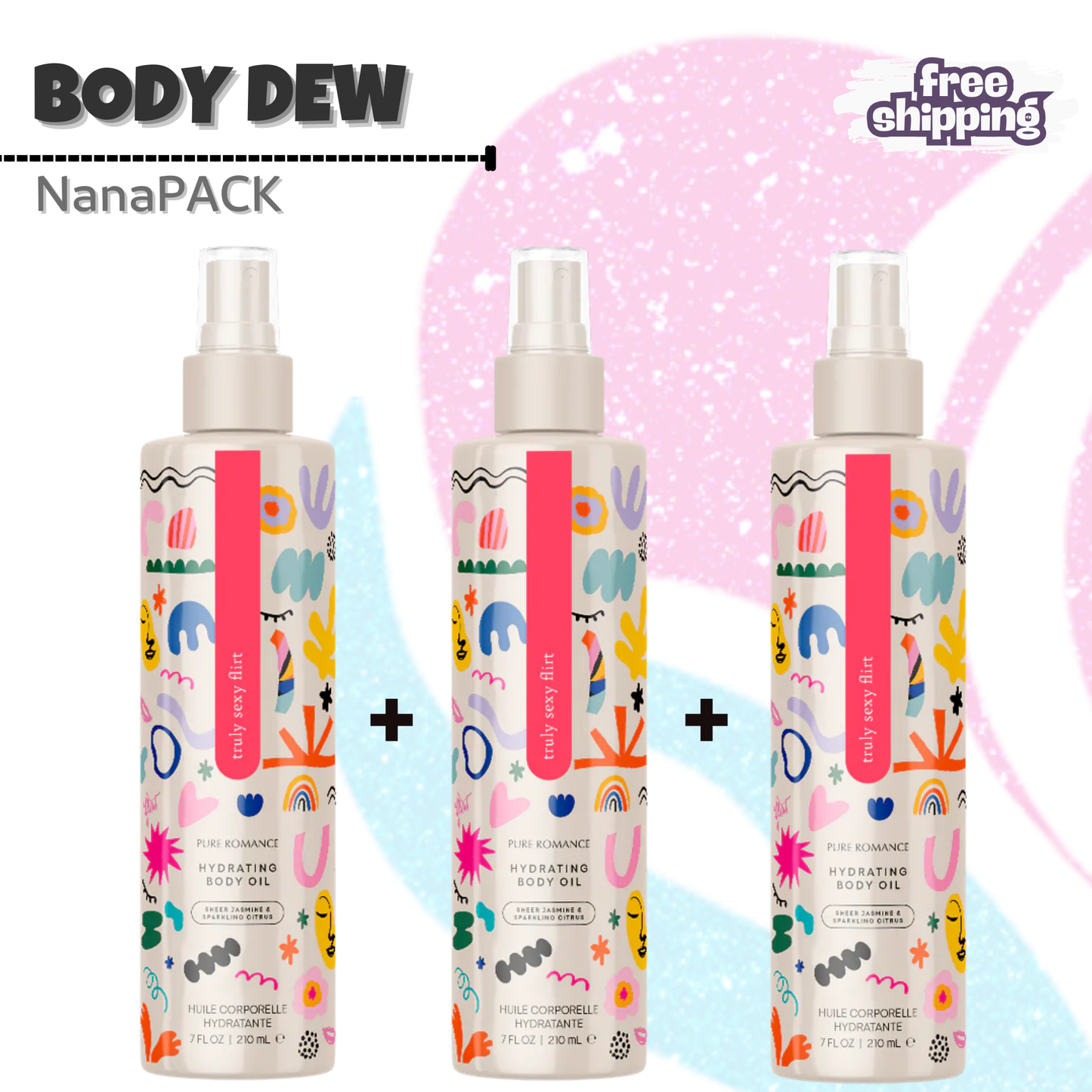 Body Dew PACK (3) - Variety