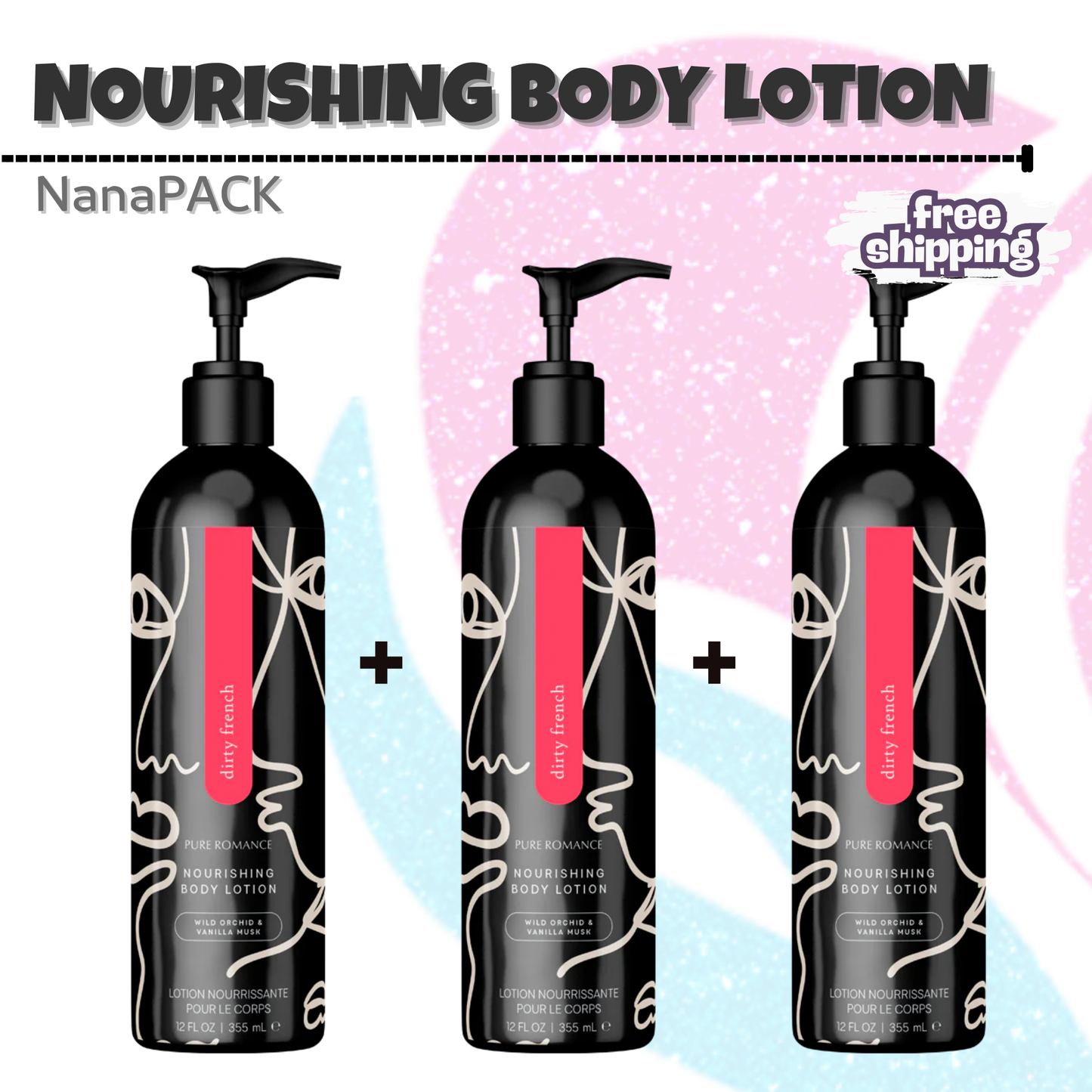 NanaPACK Nourishing Body Lotion (5) - Variedad