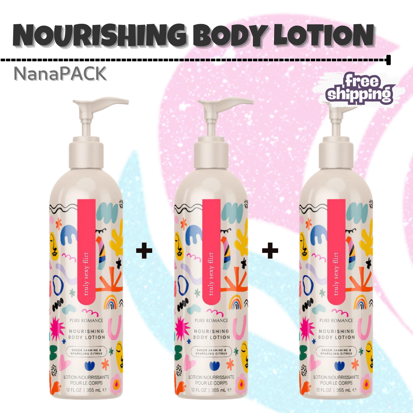 NanaPACK Nourishing Body Lotion (5) - Variedad