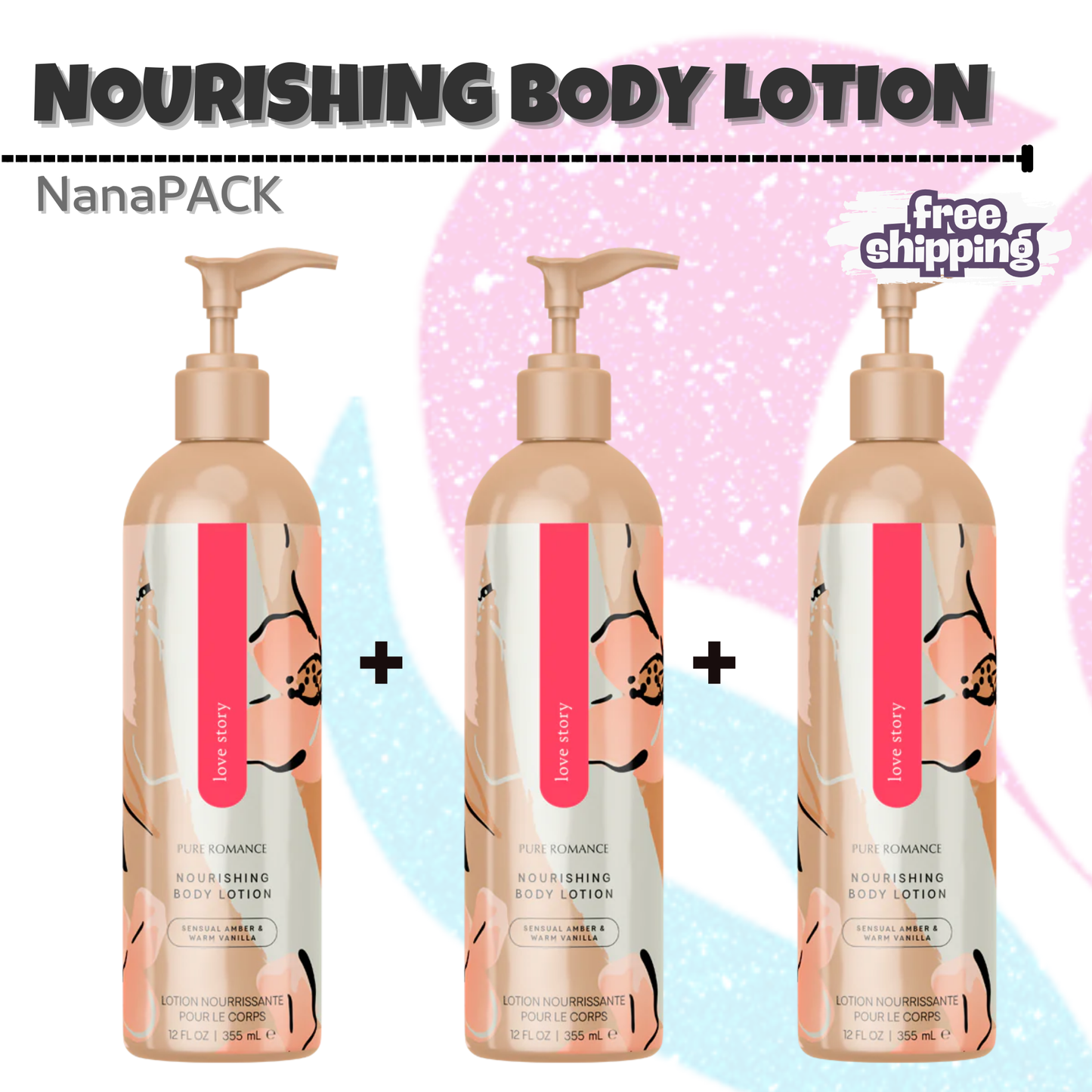 NanaPACK Nourishing Body Lotion (5) - Variedad