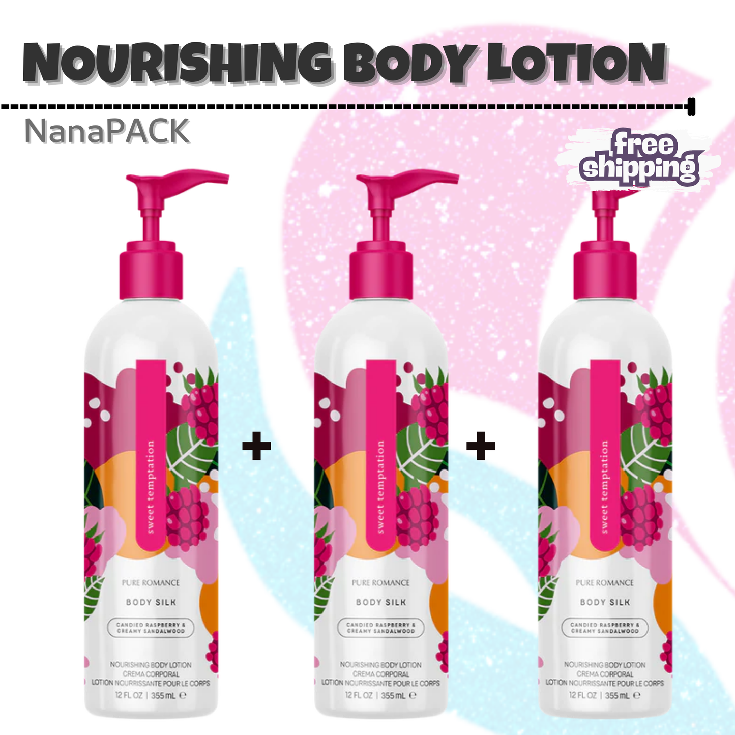 NanaPACK Nourishing Body Lotion (5) - Variedad