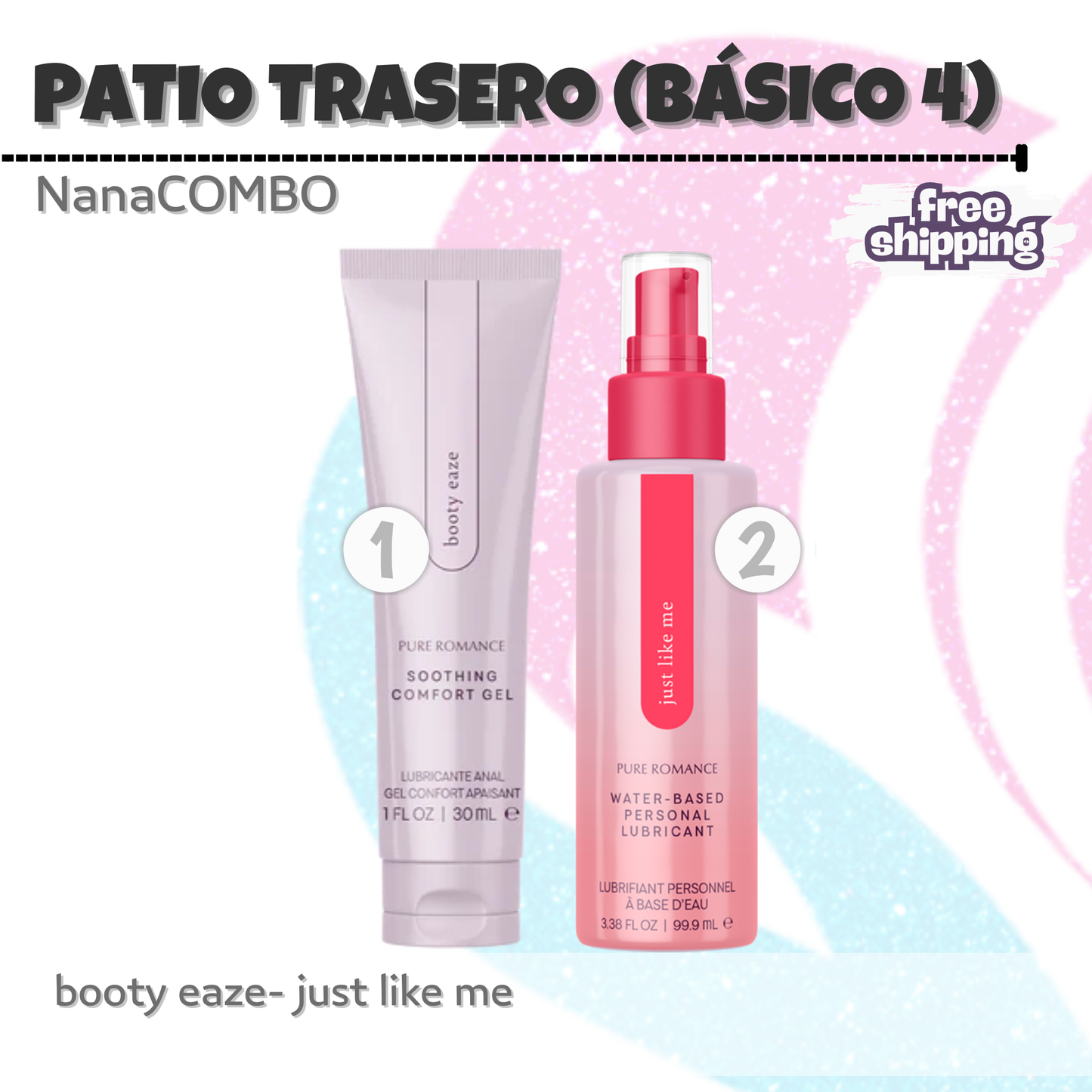 NanaCOMBO Patio Trasero (Básico 4)