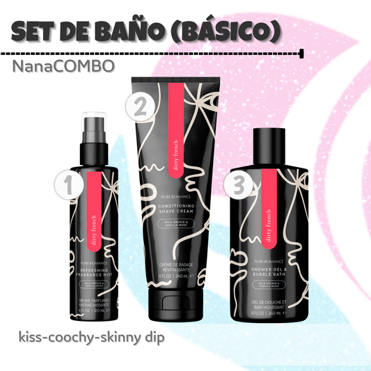 NanaCOMBO Set de Baño (Básico)