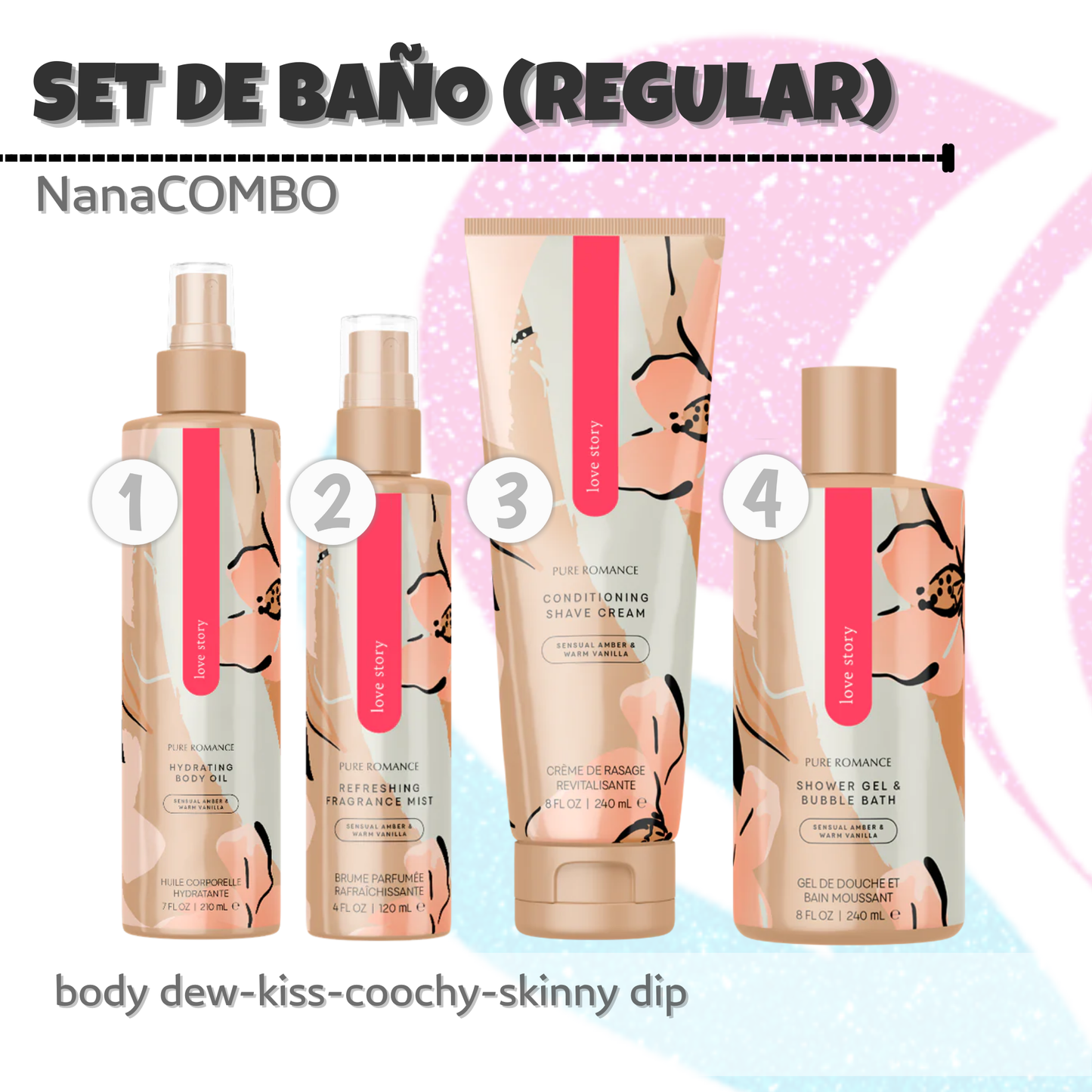 NanaCOMBO Set de Baño (Regular)