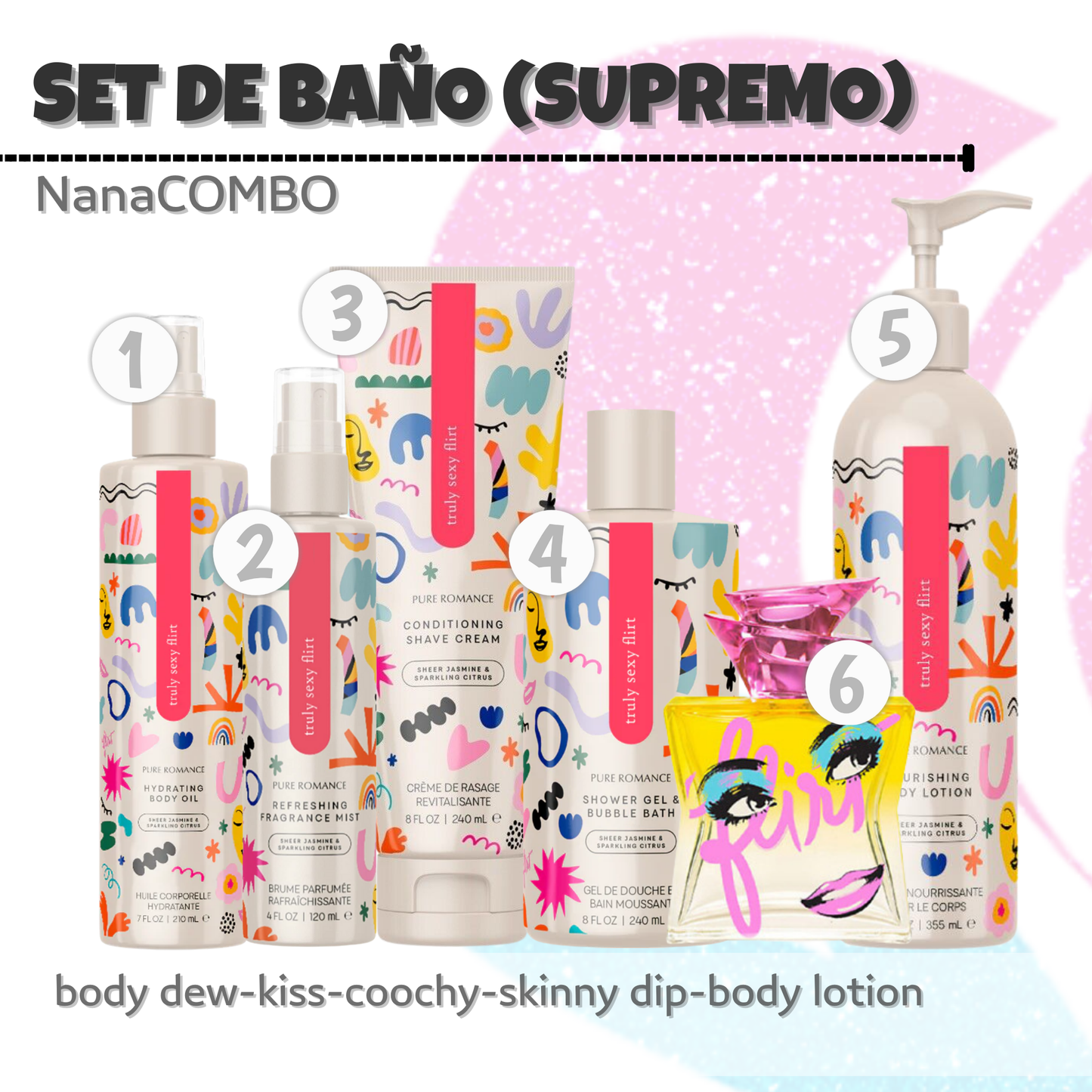 NanaCOMBO Set de Baño (Supremo)